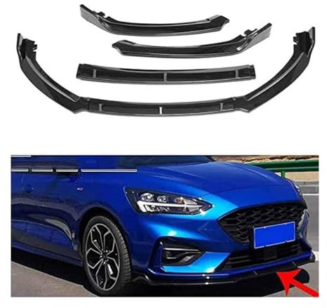 Frontspoiler Lippe Für Ford Für Focus 2019 Frontschürze Lippe Kinn Spoiler Carbon Look Front Diffusor Diffusor Auto Front Spoiler