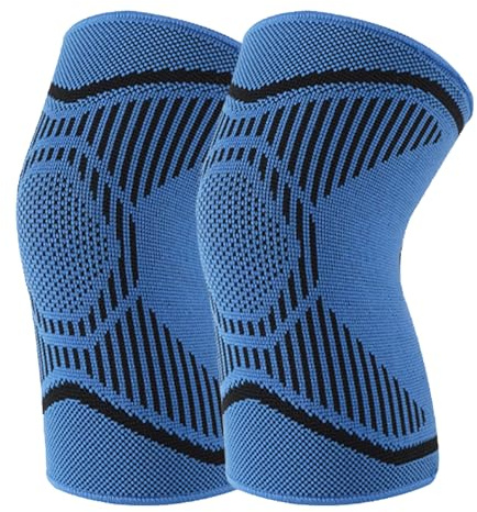 YJZQ Genouillères pour Garçon Genouillères Tissu Respirant Protège-genou Antichoc pour basket-ball Scooter Vélo Protège Genoux Sport Cyclisme pour Enfant M-5-12 Ans