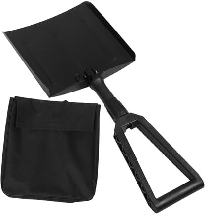 ELAYARD Pelle à Neige Pliante avec Manche Fer Outil De Déneigement Portable pour Voiture Et Utilisation Urgence Déneigeuse Compacte