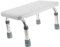 BESTonZON 1pc Retractable Stool High Adjustable Raised Shower Seating Bath Chairs for Seniors Bath Seat Bathroom Stool Height Bath Stool Tub Transfer Benches for Bathtubs White Random Color