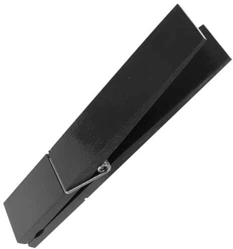 HEALSOPTHY Legno Mollettone Gigante Presa Forte Clip Per Vestiti Antiscivolo Molletta in Legno Per Asciugamani Trapunte Coperte e Vestiti
