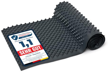 Garronda 0,5 x 2,5 m Noppenfolie für Hochbeet Drainagefolie 400g/m² GD-0182