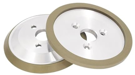 Mola diamantata a tre fori da 125 mm for affilare i coltelli - Disco abrasivo versatile-1pz(2000grit-45DEG)