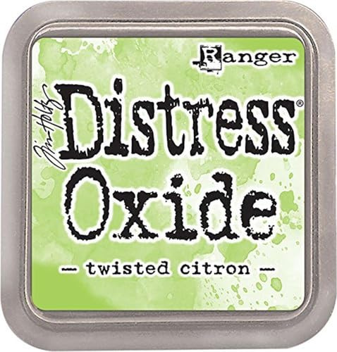 Ranger Twisted Citron Not-Oxid Tinte Pad, synthetischen Material, grün, 7,5 x 7,5 x 1,9 cm