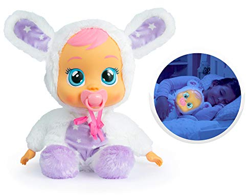 CRY BABIES Schlaf schön Coney | interaktive Puppe die kuschelige Einschlafhilfe und süße Spielfreundin in Einem | Top10 Spielzeug nominiert | Funktionpuppe und Geschenk für Kinder ab 18 Monaten