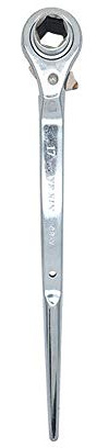 17-19mm Ratcheting Podger Scaffold Wrench Cr-v Ratchet Podger Spanner Quick Release Tool