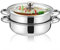 Vaporera, olla de vapor, olla de vapor para utensilios de cocina de acero inoxidable, pan de cocina pan al vapor doméstico