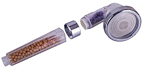 Uppower Shower Head - Ionic Filtered High Pressure Shower Heads - 3 Modes Water Saving Shower Heads - Shower Heads to Increase Pressure