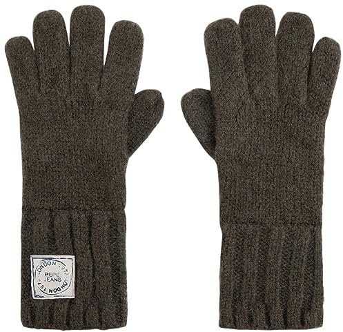 Pepe Jeans Damen Tilde Handschuhe, Grün (Regent Green), Einheitsgröße
