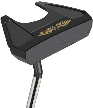 Bybomya CNC Golf Putter, Right Hand, Regular Flex, Black, Men's Gift, Experienced Golfers