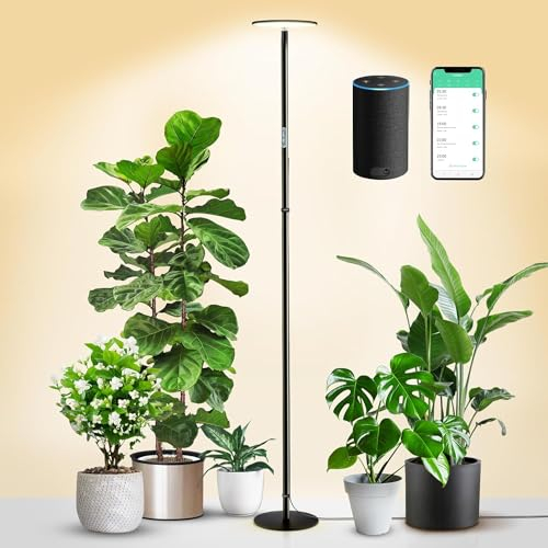 chiphy Pflanzenlampe, 175cm 40W Leselicht 4000K Vollspektrums Pflanzenlicht für Zimmerpflanzen Wachstumslampe