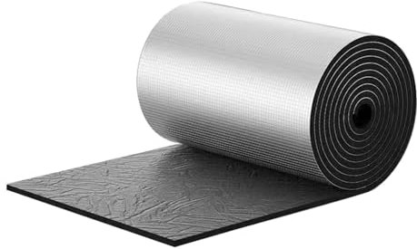 Isolante Termico Riflettente 5mm Isolante Termoriflettente Termosifoni Lamina Isolante Termoriflettente Isolante Pannelli isolanti Termici per Pareti, Pavimenti, Attici, Garage, Capannoni (Size : 1mx