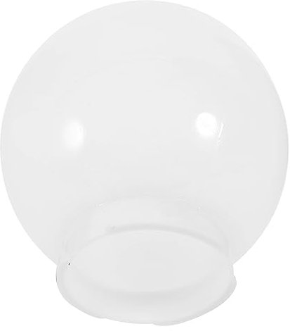 ABOOFAN 2st Lampenschirm Kugel Post Globe Lampenschirm Draussen Lichtkugel Posten Beleuchtungskörper Zum Öffnen Abdeckungen Für Lampenschirme Für Pfosten Birne Globen Öl Boden Spalte Acryl
