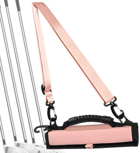 Herren-Golftasche, praktische Golftasche, Golf-Reisetasche, für 3–6 Schläger, Leder-Golftasche, ideal für Golfplatz und Reisen