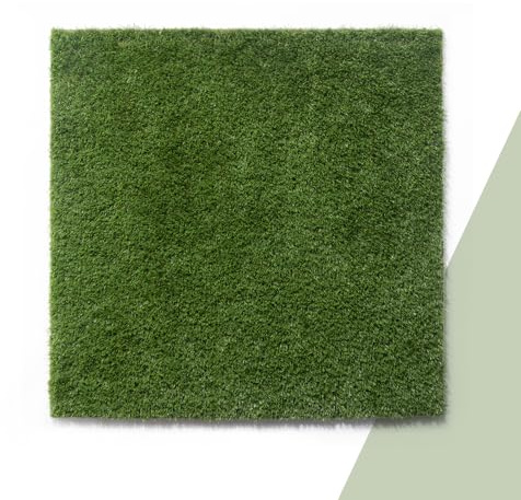TT Home Kunstrasen Outdoor Teppich Wetterfest Balkon Bodenbelag Terrasse Rasenteppich Indoor Waschbar Natürlich Weich Natur, Farbe:Grün, Größe:200x250 cm