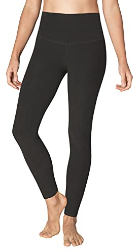 Beyond Yoga Women's Spacedye Vitalize Full Length Legging, Darkest Night, Large