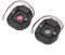 Lot de 2 filtres IR coupés - HD CS IR-CUT CS - Support d'objectif IRC - Double filtre - Interrupteur de jour de nuit pour CCTV IP HD