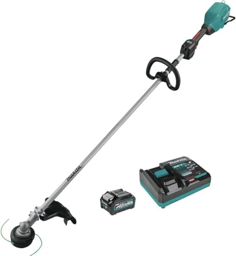 Makita GRU04M1 40V max XGT Brushless agli ioni di litio 17 Kit di tagliabordi cordless con protezione stretta (4 Ah)