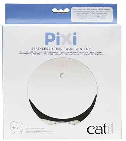 Catit Pixi Edelstahlbrunnen für Catit Pixi, automatische Wasserversorgung aus Edelstahl