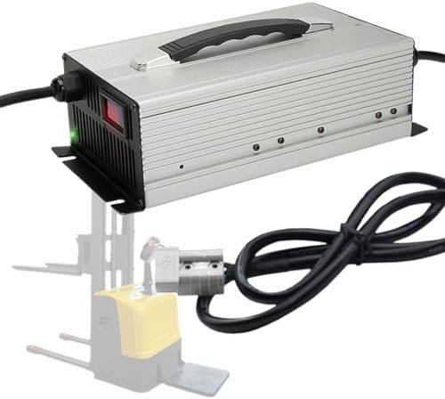 WLEJSL Caricabatterie Carrelli Elevatori 36V 40A Display A LED 50A/120A/175A/350A Anderson Plug Carica di Mantenimento Carrelli Elevatori Elettrici Auto Elettrica Barca Elettrica,175A