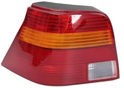 WLLLLa Auto Rückleuchten für VW Golf 4 1998 1999 2000 2001 2002 2003-2008,Auto Heckstoßstange Rücklicht Reflektor Licht Satz Autozubehör,E-Yellow Left