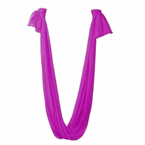Silk Fabric, Durable, Multifunctional, Stretchy, Workout Accessory, Aerial Yoga Hammock, Yoga, Pilates, Investment Tool for Beginners and Professionals, No Cost Elastic Fabric
