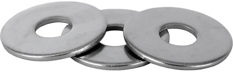 RYSUPPLY Rondelle grandi in acciaio inox | M6 | rondelle per carrozzeria | DIN 9021 | 25 pezzi | disponibili in diverse dimensioni e quantità