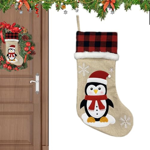 Julstrumpor - Snögubbe Julstrumpsdekoration | Roliga Fidget Fyllefigurer För Småleksaker Barn Kakor Godis Familj Vänner