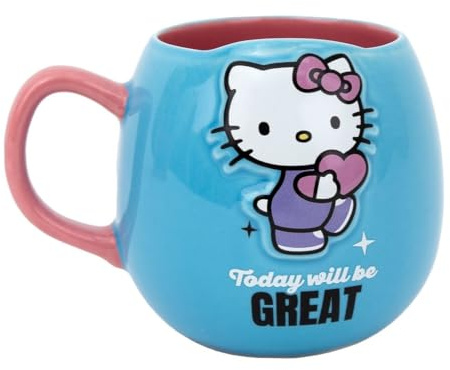 Mr. Wonderful - Taza 3D - Hello Kitty