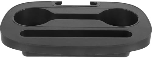 SOESFOUFU Bandeja Portavasos de Plástico para Sillas Espacio Adecuado, Soporte Plegable para Bebidas Adecuado para Camping y Uso Diario
