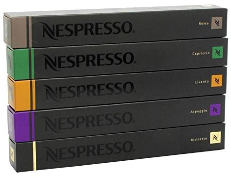 Nespresso Lot de 200 capsules pour Original Line