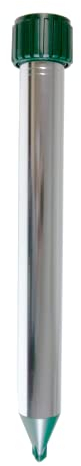 Windhager Wühlmaus- & Maulwurfvertreiber Premium, Wühlmausabwehr, Maulwurfvertreiber, Maulwurfabwehr, Schlagenabwehr, Eidechsenabwehr, Wirkungsbereich ca. 900m², 02135, Silber