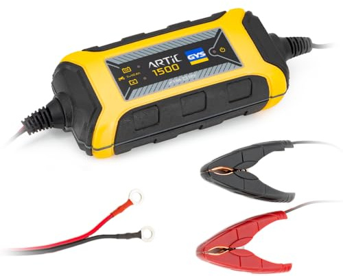 GYS Auto Chargeur de batterie pour Voiture Moto Capacité de batterie À partir de 3Ah 029576