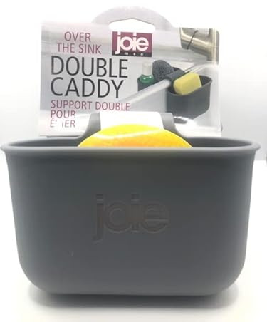 Joie Minimalist Over the Sink Double Caddy, Grey
