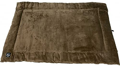 Farm-Land Outdoor Hundedecke Velours Oliv 105 x 70 cm aus Polyester