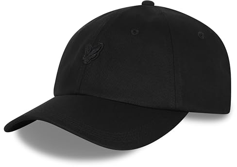 Lyle & Scott Premium Baseball Cap Herren – 100% Baumwolle | Basic Design und Verstellbarer Verschluss