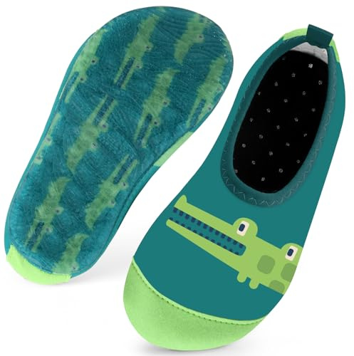 WateLves Scarpe per Bambini, Ragazzi e Ragazze, Scarpe da Bagno, da Piscina, da Acqua, da Spiaggia, da Surf, Aquaschuhe, ad Asciugatura Rapida per Spiaggia e Piscina, 20/21 EU