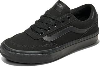 Vans Women's Brooklyn LS Shoe, Canvas Black/Black, 8.5
