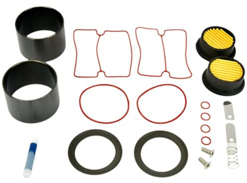Rtauhife Manicotto Cilindrico Olio per Compressore D'Aria, Kit di Anelli del Pistone, Accessori per Compressore D'Aria da 750W