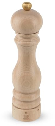 PEUGEOT - Molinillo de sal Paris u'Select de 22 cm - 6 grados de molienda preestablecidos - Innovador mecanismo de cirlión para sal en polvo - Madera certificada PEFC - Know-how francés - Colores
