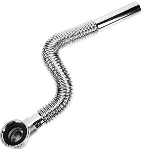 HOMSFOU Tuyau d'évacuation d'eau flexible en cuivre haute performance pour baignoires Installation facile Résistant à la corrosion Convient pour une utilisation à la maison ou à l'hôtel