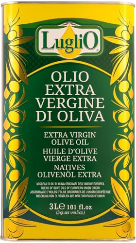 Olio Luglio - Olio Extra Vergine di Oliva (3 Litri) | Latta da 3L