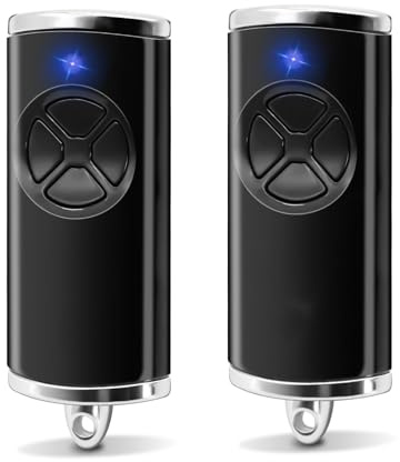 868MHz Fernbedienung für Garagentor, 4 Kanäle Tor-Fernbedienung für Hormann Handsender, Bip Portal Garagentor kompatibel mit Hörmann HSM4 HSE2 HS1 HS4 HSZ1