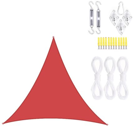 Sun Shade Canopy, Waterproof Outdoor Heavy Duty Oxford Sail Shade with Hardware Kit for Yard, Swimming Pool, Carport