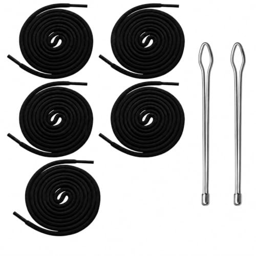 5PCS Kordel für Jogginghose mit Einfädelhilfe,160cm, Hosen Kordel für Hoodie Langlebige Hoodie Kordel mit Metallenden, für Hoodie Sowie Kordel für Jogginghose aus Weichem Material für Verschiedene