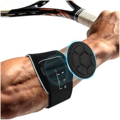 KutaKuta Tennis Elbow Support Strap for Men Women, Compression Brace for Tendonitis, Arthritis, Comfy Elbow Support with Compression Pad for Tendonitis, Stylish Tennis Elbow Brace for Daily Sports