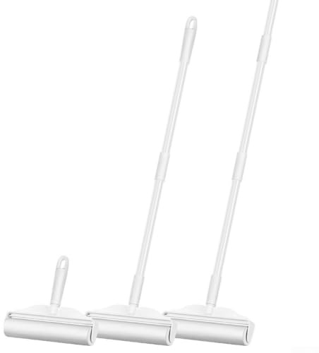 Vootnifig Long Handled Extra Wide Lint Brush for Pet Hair, Large Sticky Roller with 2 Refills, for Quick Cleaning of Homes and Cars(16)