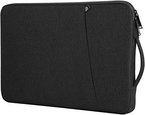 Chelory Housse de protection antichoc avec poignée pour ordinateur portable HP/Lenovo/Asus/Acer/Dell, Notebook, Ultrabook, Chromebook de 16 à 17, noir