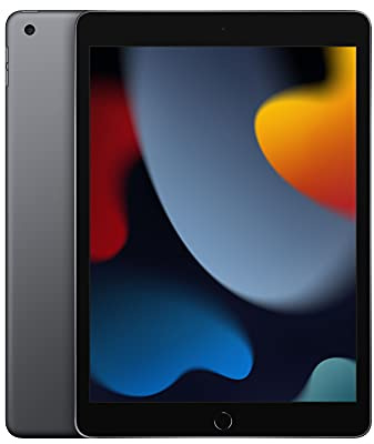 2021 Apple iPad (10,2-pouces, Wi-Fi, 256 Go) Gris Sidéral (Reconditionné)