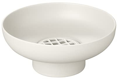 blomus Vase MIYABI | Blumenvase aus Steingut Beige | Dekovase Farbe Moonbeam | Größe M | Ø23 x 10H cm